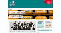 Desktop Screenshot of goudsewaag.nl
