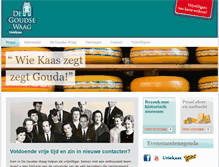Tablet Screenshot of goudsewaag.nl
